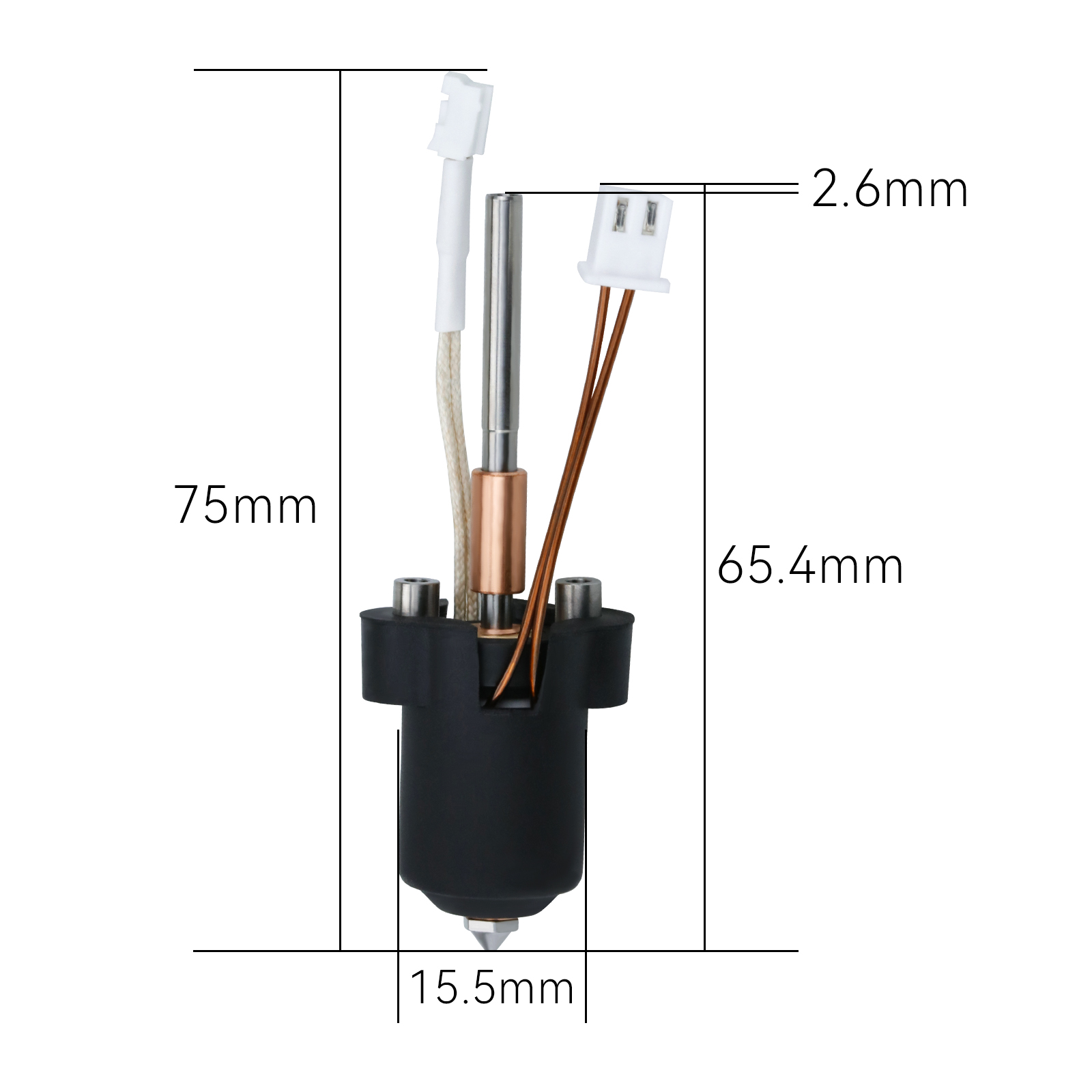 Para creality k1c/k1 max hoten - High Flow Ceramic Hotend avaliação e preço