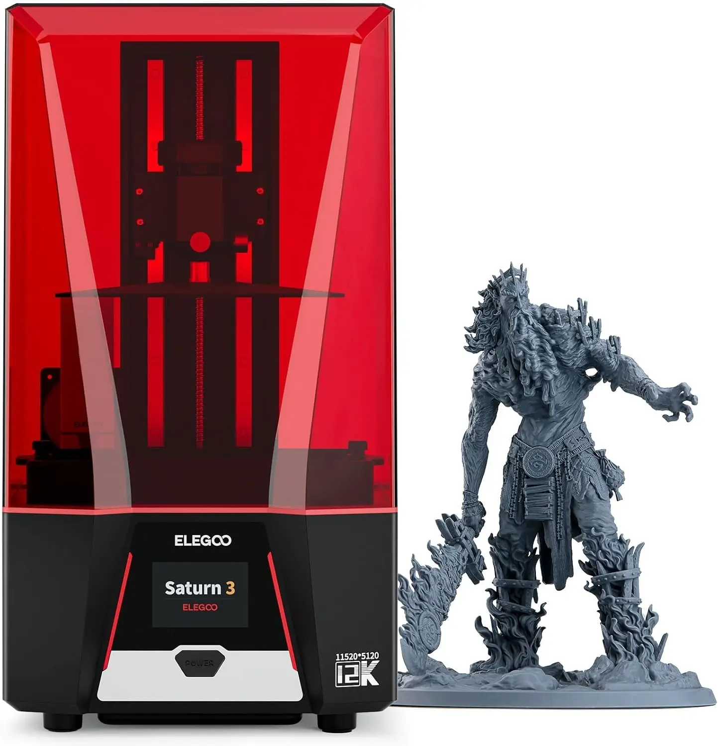 Impressora 3D Saturn 3 MSLA 12 - 12K Monochrome Lcd Resin 3D Printer avaliação e preço
